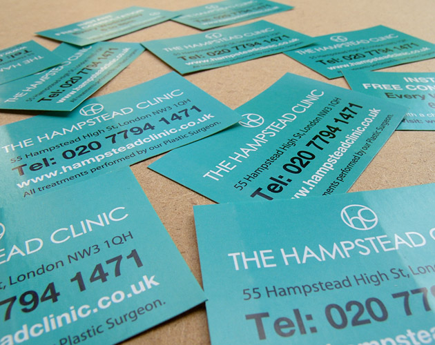 The Hampstead Clinic - Marketing Stickers