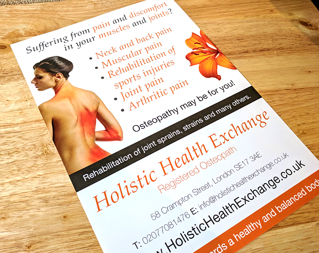 Holistic Health Exchange - Print Marketing