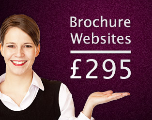 Small business brochure website prices from only £295