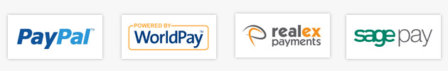 PayPal, Realex Payments, SagePay and WorldPay Integration Services