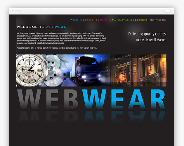 Webwear - Brochure Site