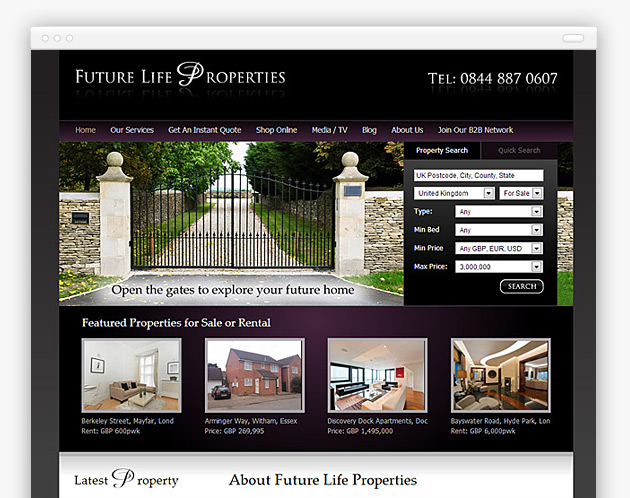 Future Life Properties - Property Portal
