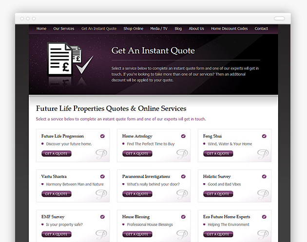 Future Life Properties - Online quotes