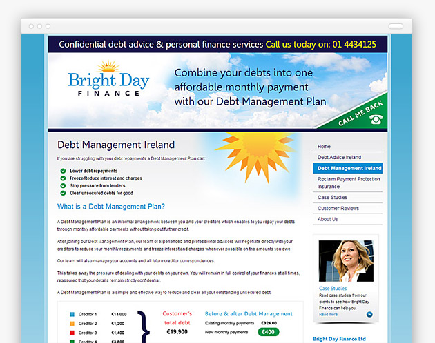 Bright Day Finance - Informational Page