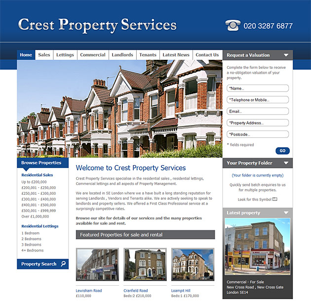 Crest Property Services goes LIVE