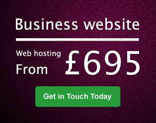 Small business website prices from only £695