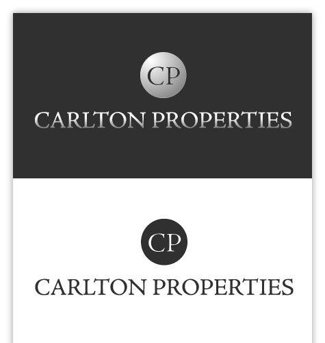 Carlton property services brand identity design