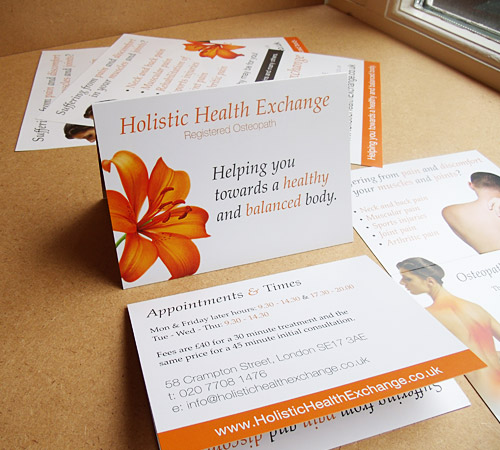Holistic Health Exchange postcards